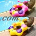 Inflatable Wheel & Horn/Cute Bee Kids Child Swim Ring Float Seat Boat Raft Pool Fun Swimming Pool Toys Outdoor Play   